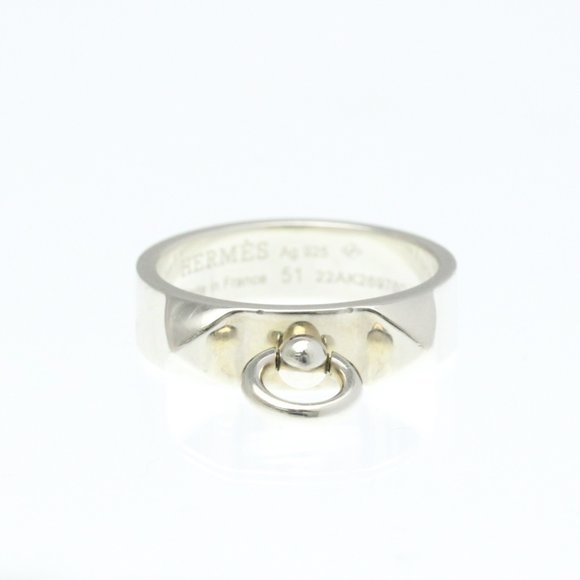 HERMES Silver Ring - Picture 1 of 10